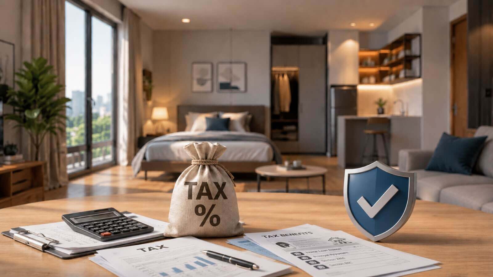 Tax Benefits on Home Loans for Studio Apartments